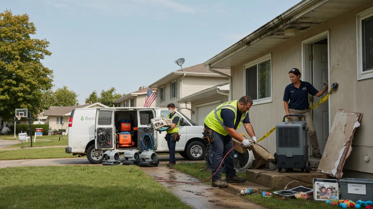 Water Damage Restoration in Sondheimer, LA near me